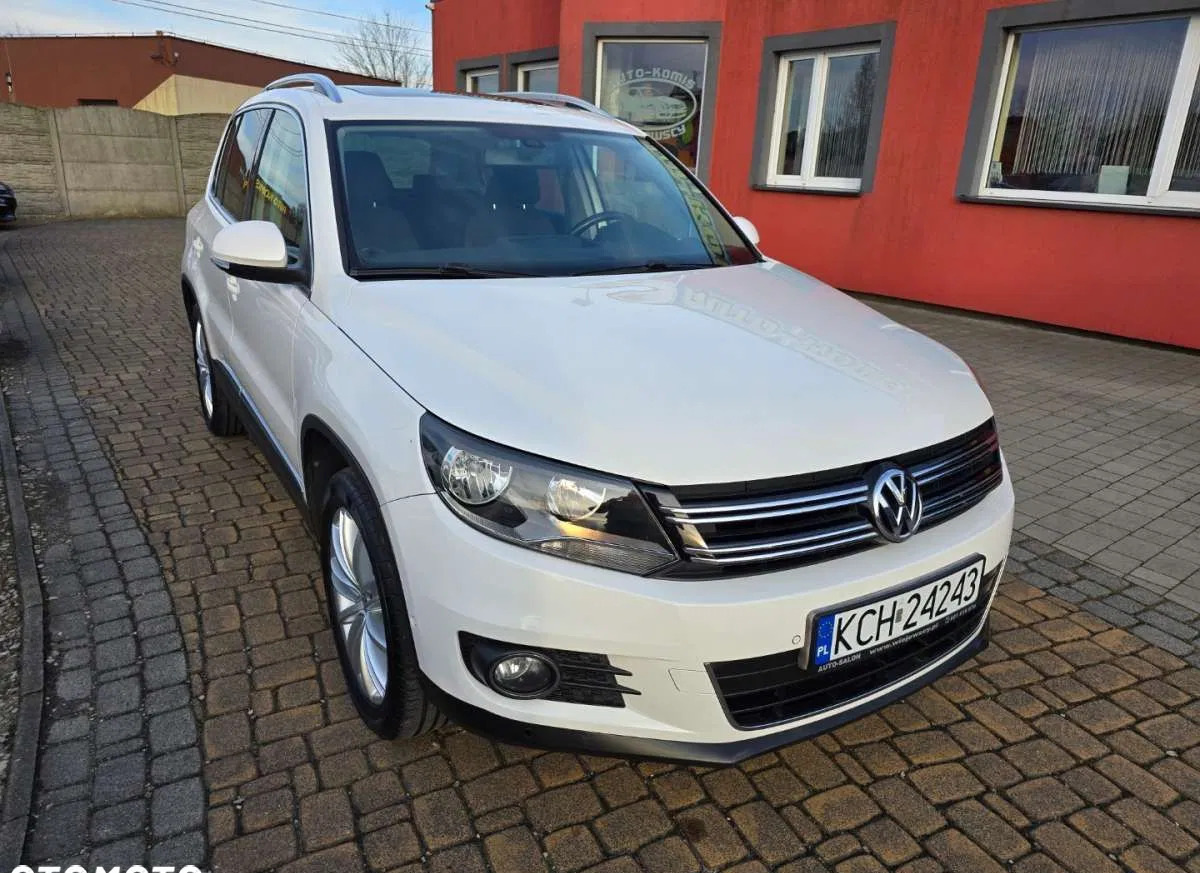 samochody osobowe Volkswagen Tiguan cena 45800 przebieg: 140000, rok produkcji 2012 z Wejherowo